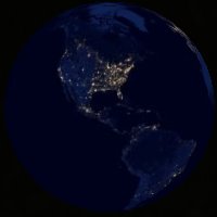 Earth at Night Example